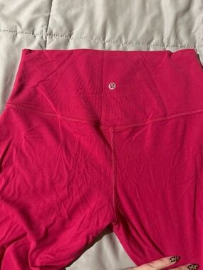 Yoga pants hot pink 28”